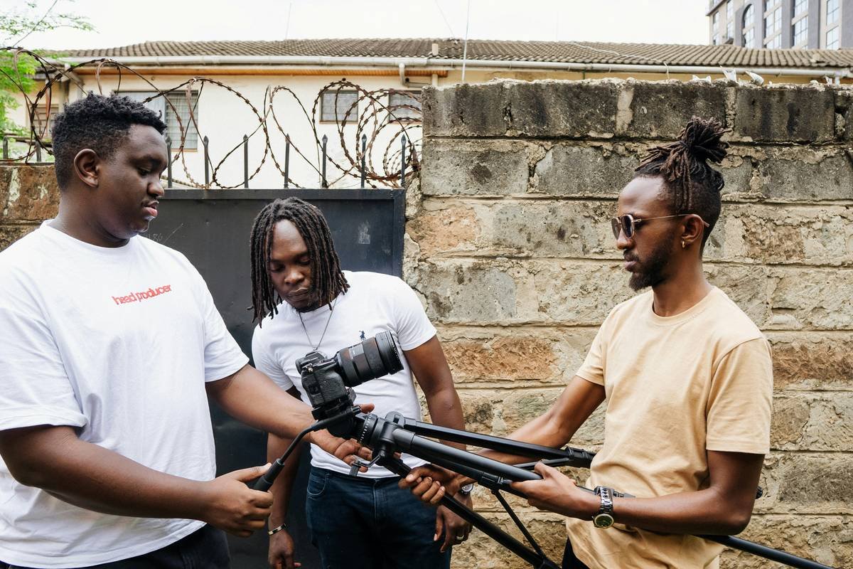 A graphic showing a newspaper headline highlighting credible press mentions.